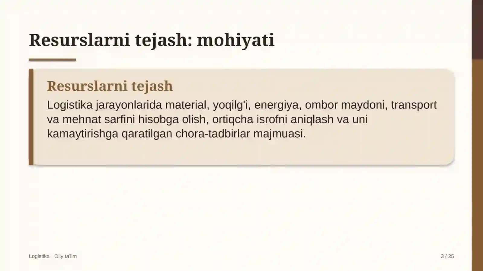Dilerlik tarmoqlarida resurslarni tejash 3