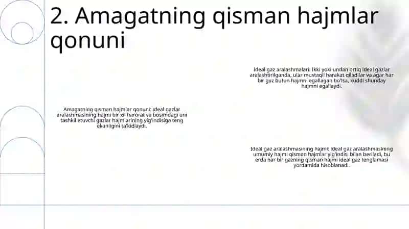 Ideal Gaz Aralashmalari 3