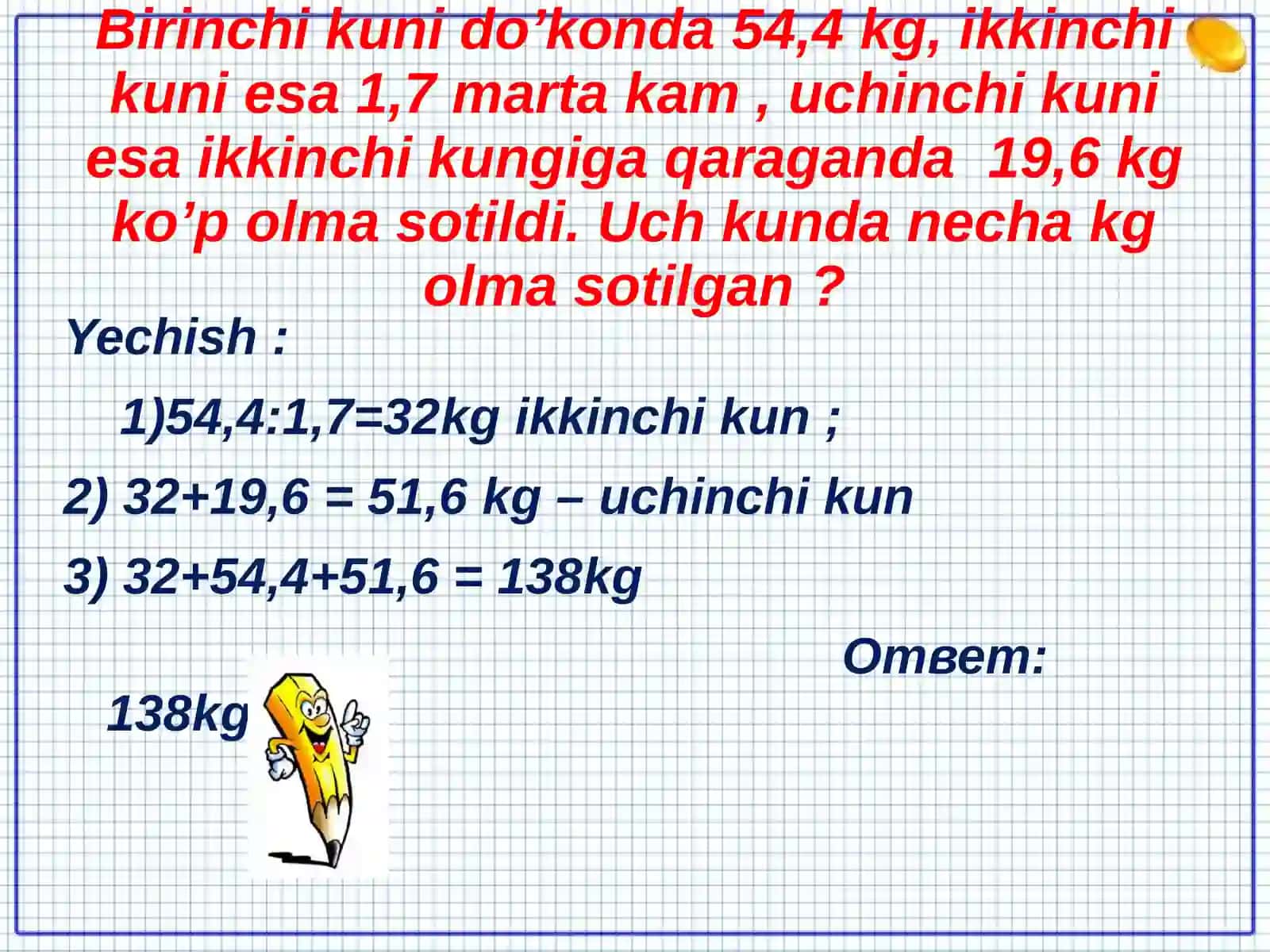 Takrorlash.O’nlivaoddiykasrlarustidaamallar 3