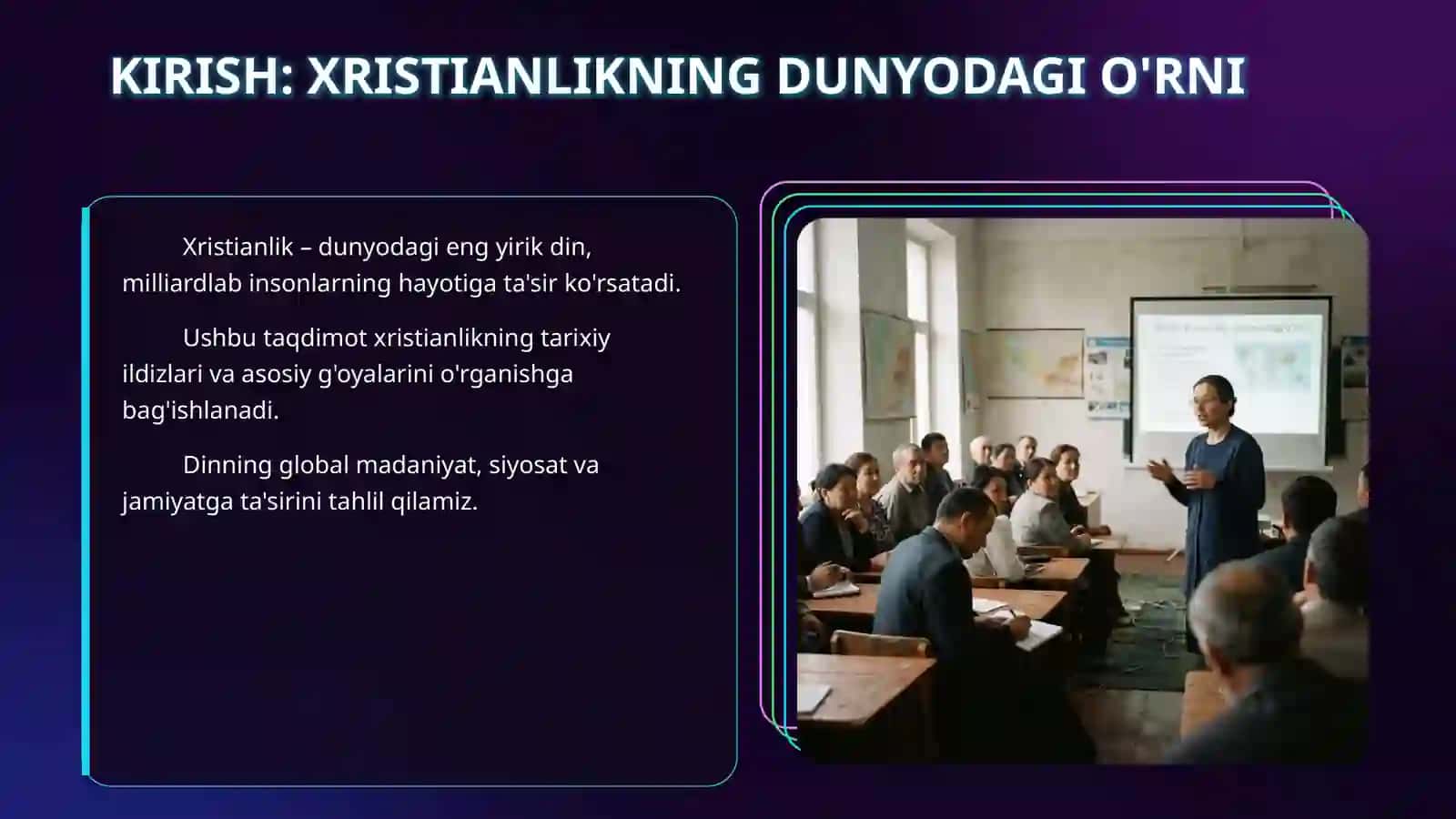 History and main ideas of Christianity 3