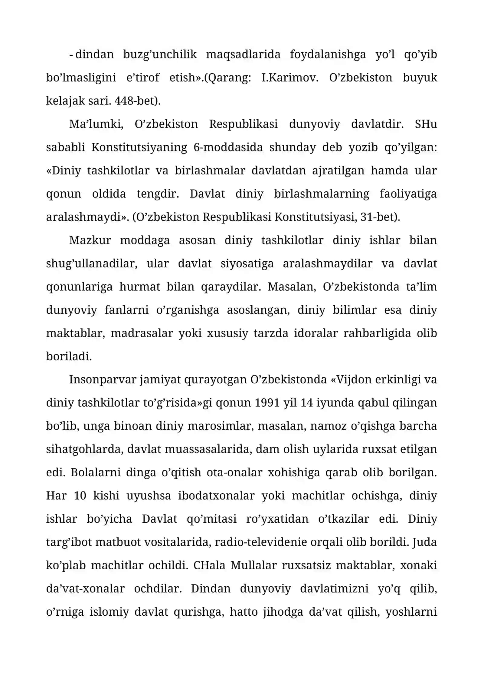 Diniy tashkilotlarning faoliyati 3