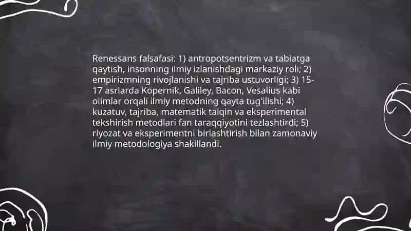 G'arb falsafasining ustuvor yo'nalishlari va ularning fan taraqqiyotiga ta'siri 3