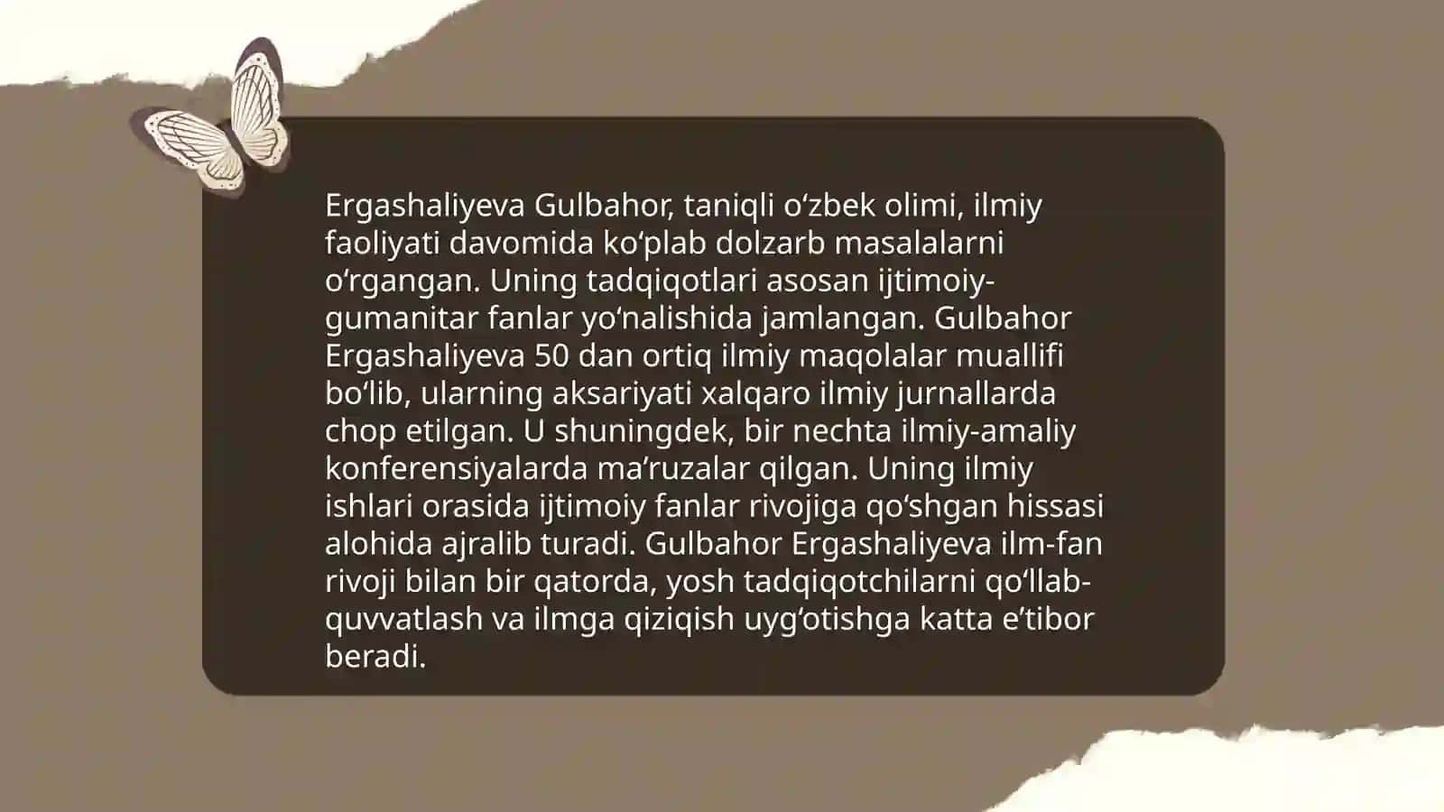 Ergashalieva Gulbahor 3