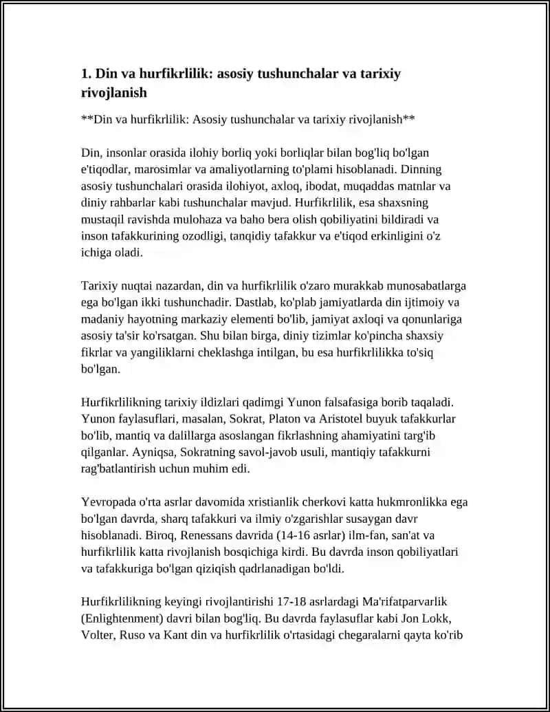DIN VA HURFIKRLILIK 3