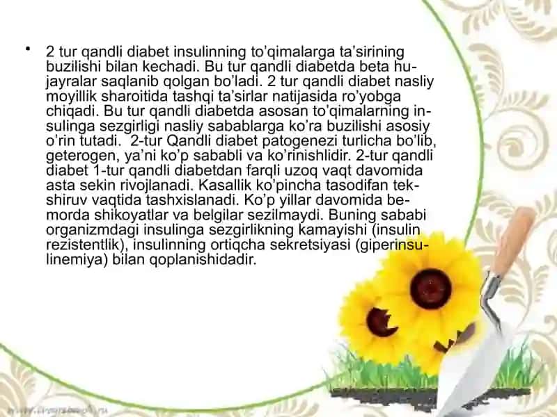 Kandli diabet II tip 3