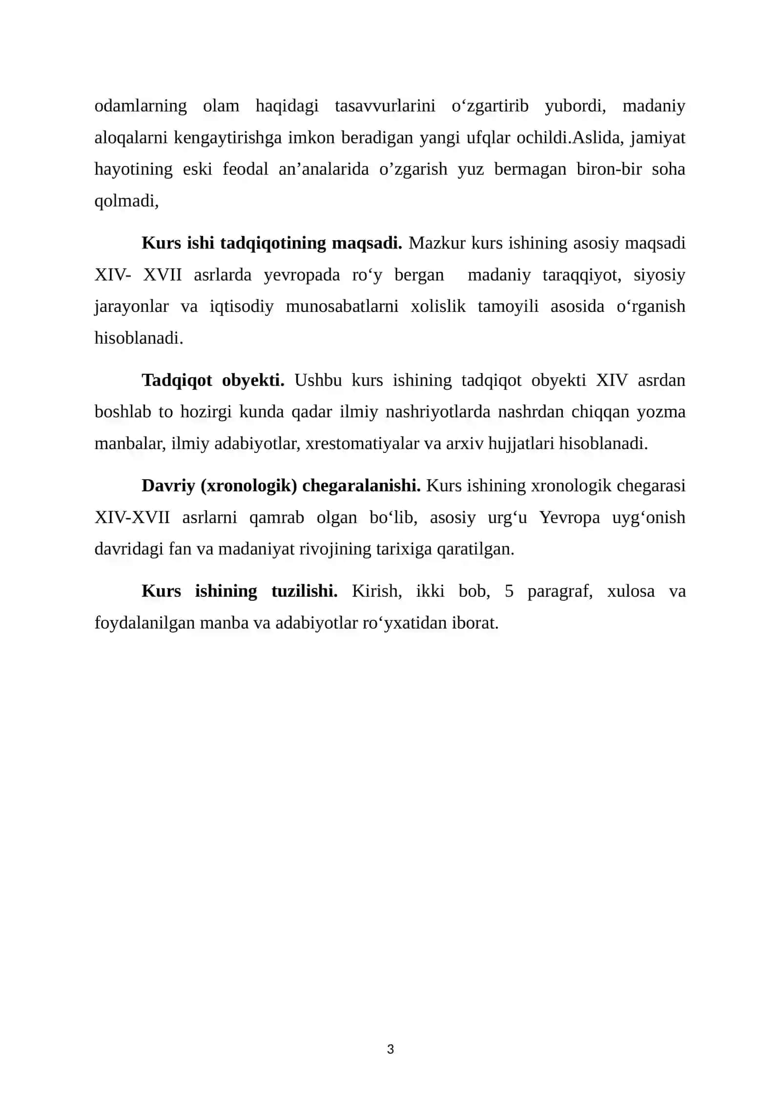 O‘rta asrlar Jahon tarixi 3