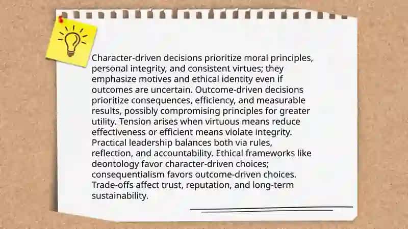 Virtue versus effectiveness 3