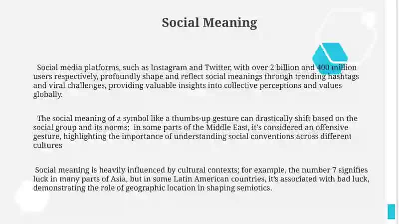 The types of meaning 3