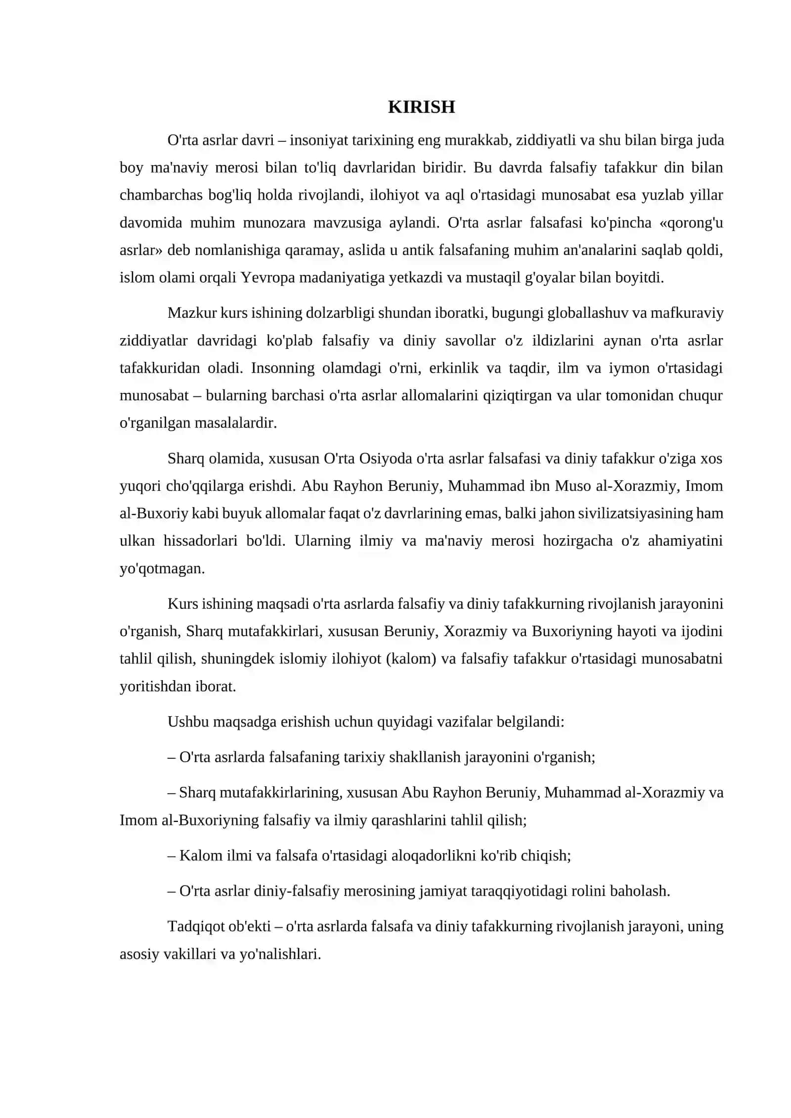O'RTA ASRLARDA FALSAFA VA DINIY TAFAKKUR 3