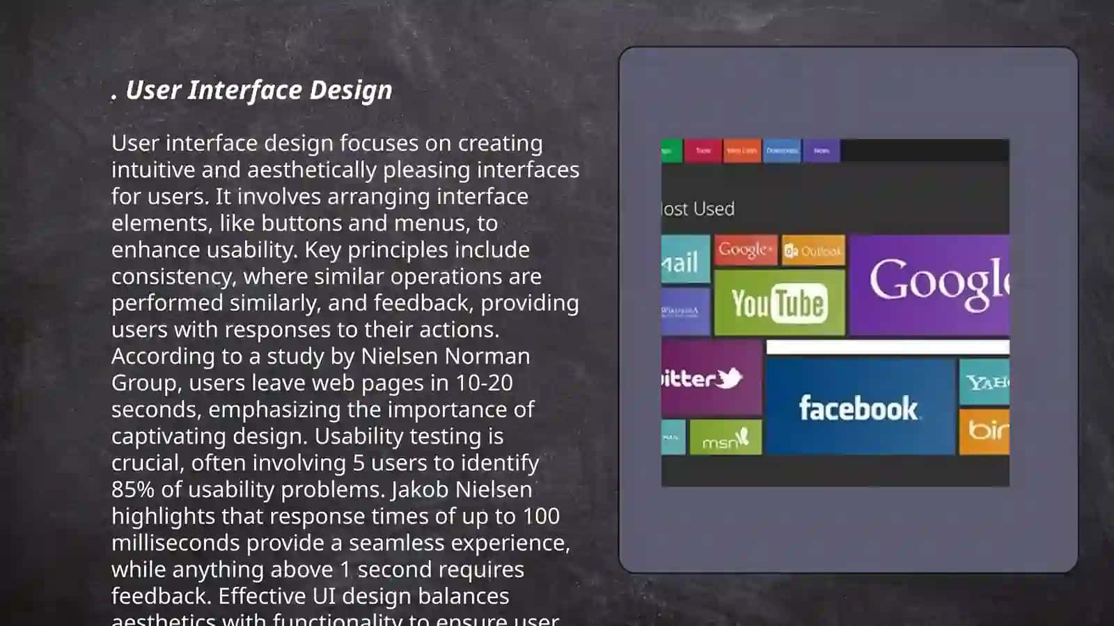 User Interface Design 3