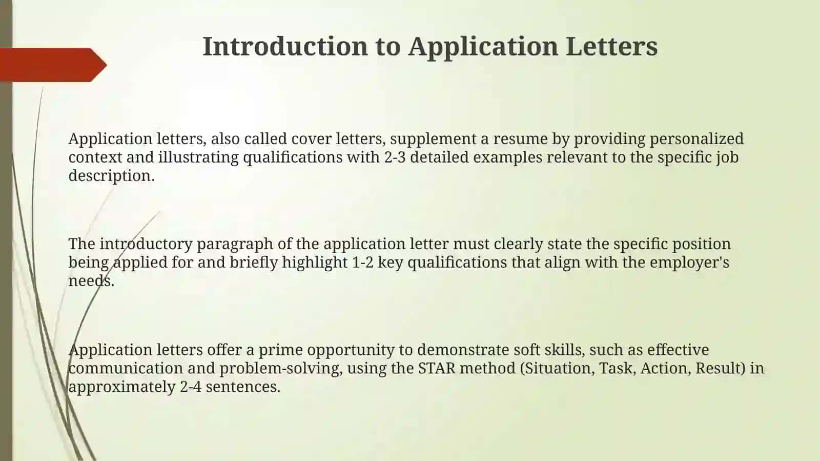Applicationletter 3
