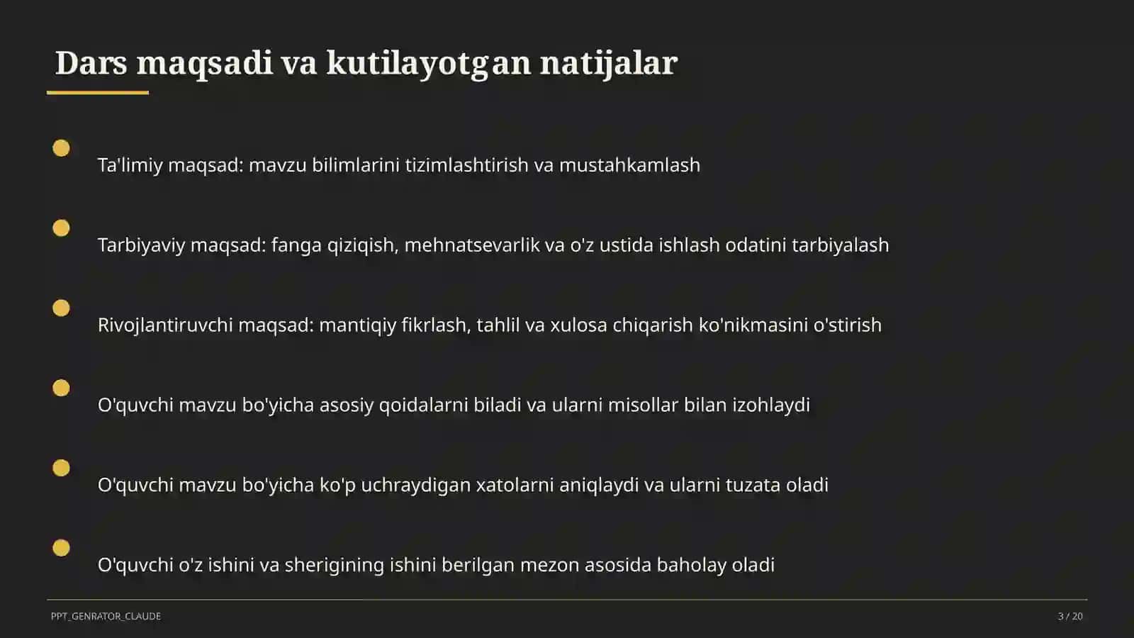 Tabaqalashtirilgan ta'lim: differensiatsiya 3