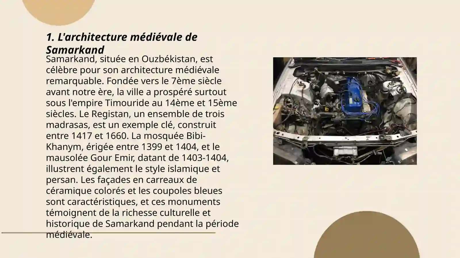 Les curiosities de Samarkand 3