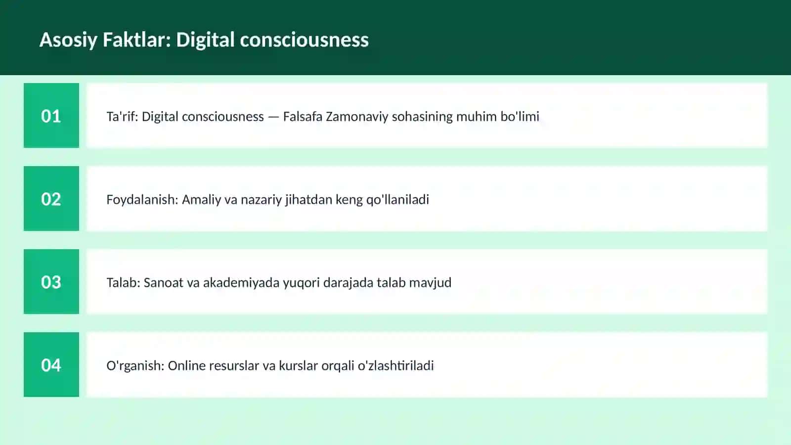 Digital consciousness 3