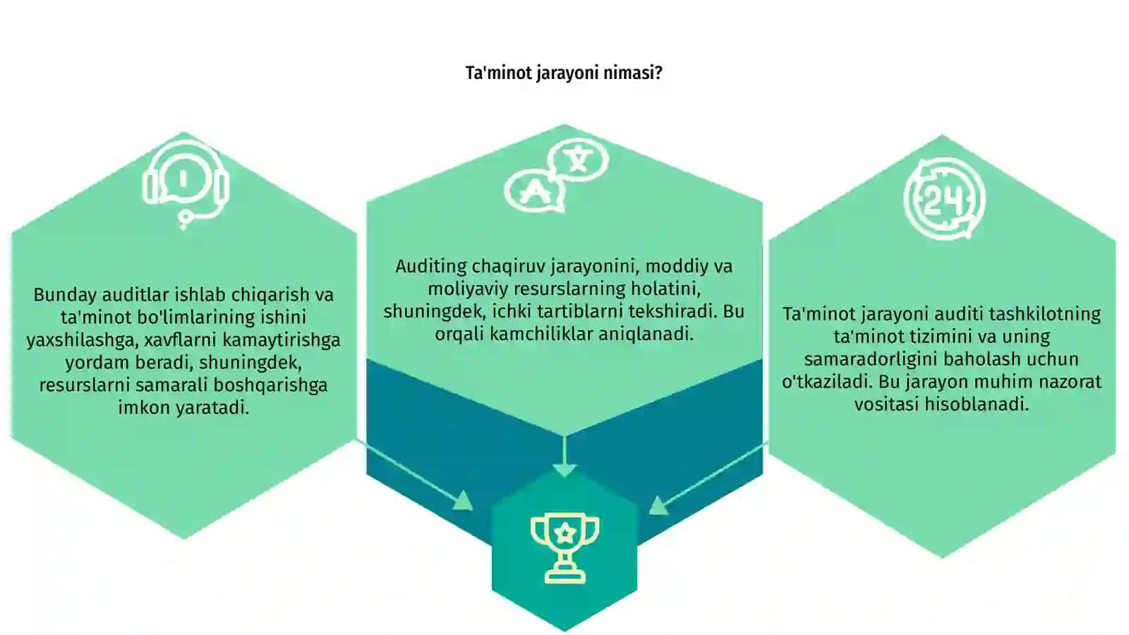 Ta'minot jarayoni auditi 3
