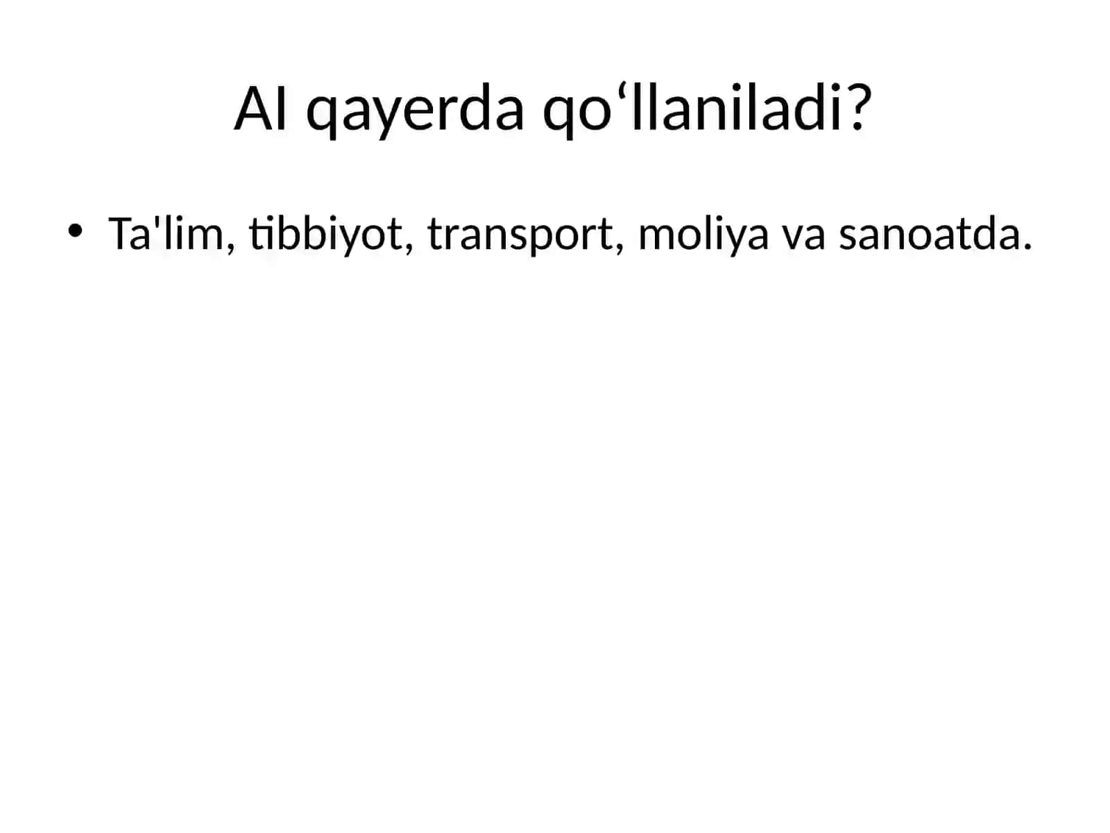 SUN'IY INTELLEKT VA CHATGPT 3