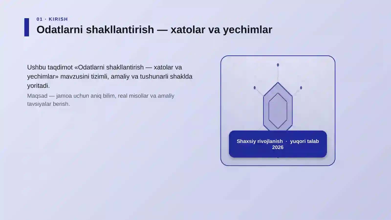 Odatlarni shakllantirish — xatolar va yechimlar 3