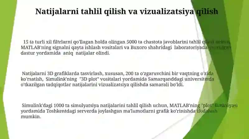 Matlab dasturining Somulink paketida amaliy misollar yechish 3