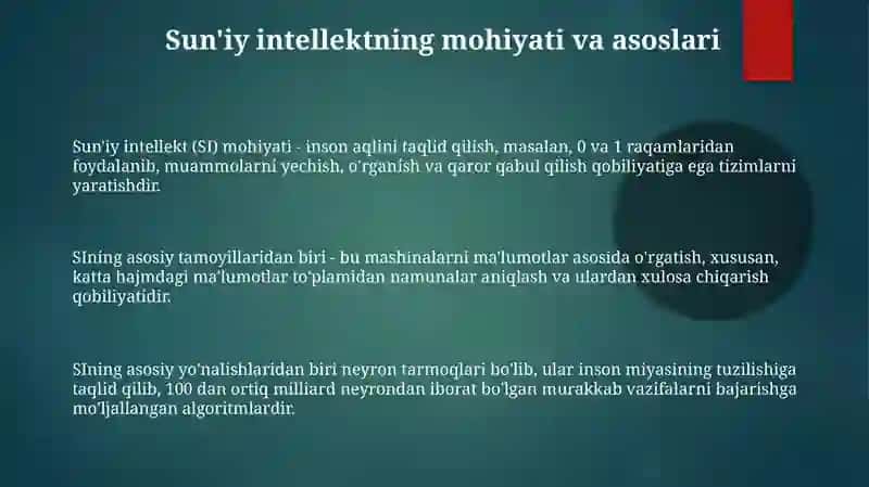 Sun'iy intellekt 3