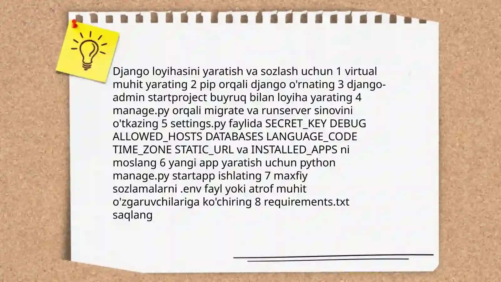 Pythonda Django kutubxonasi bilan ishlash 3