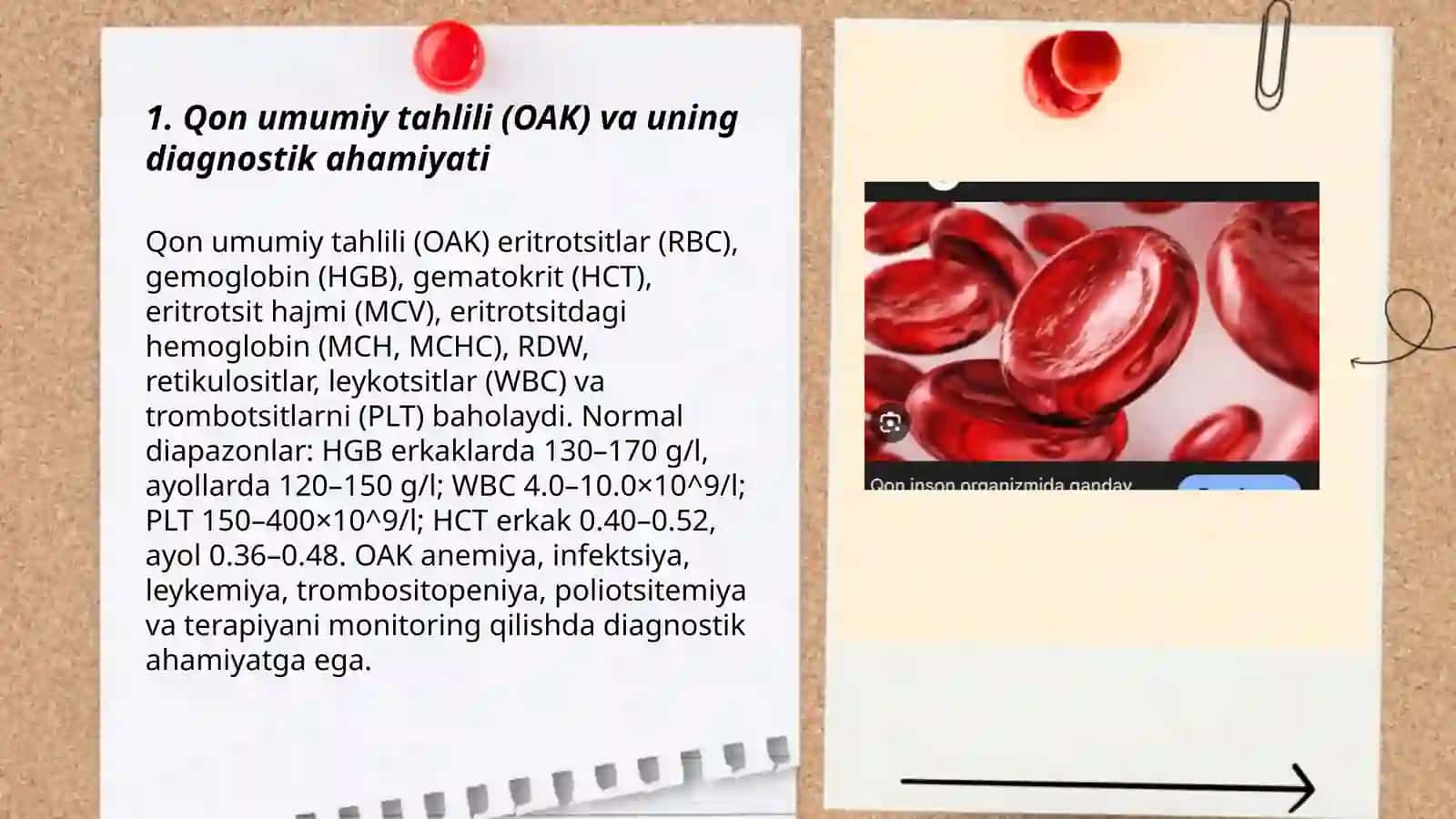 Qonning diagnostik ahamiyati 3