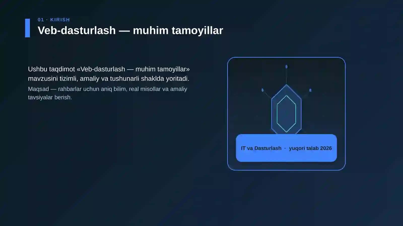 Veb-dasturlash — muhim tamoyillar 3