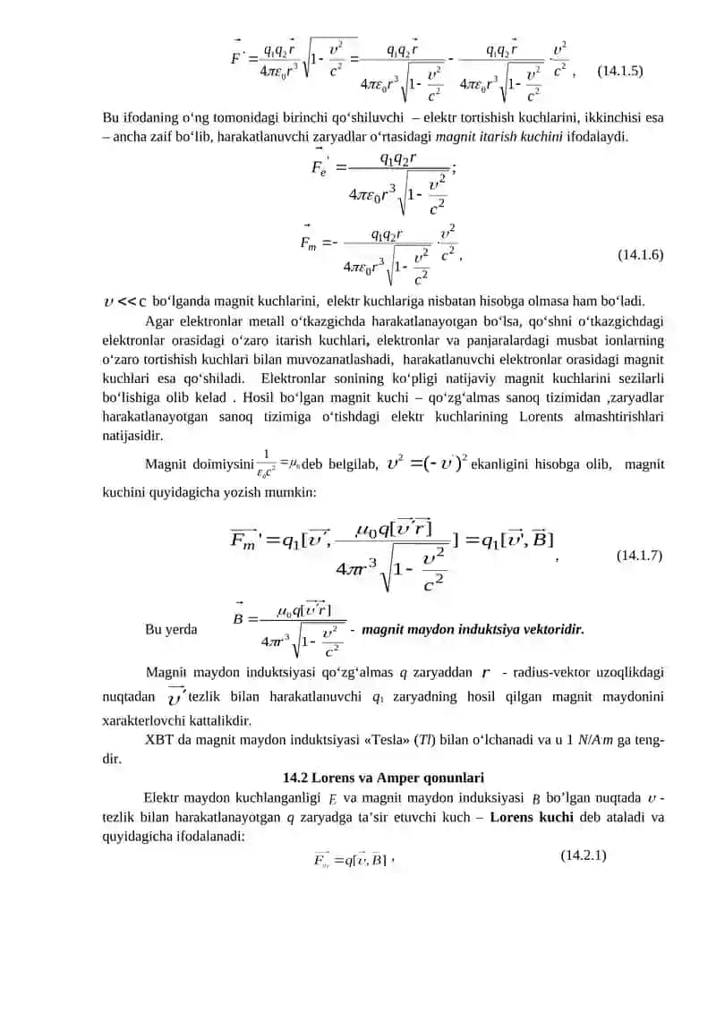 BIO-SAVAR-LAPLAS QONUNI 3