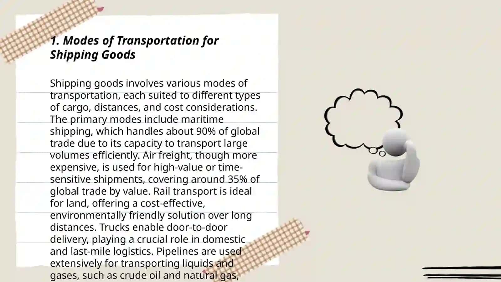 Shipping goods for logistics 3