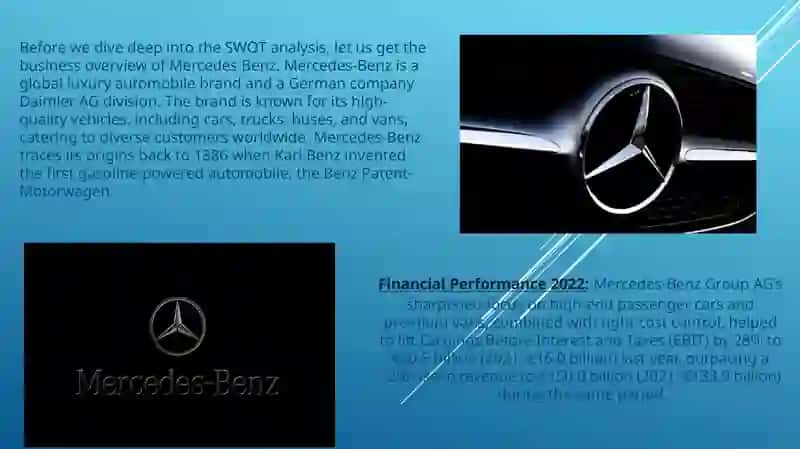 Mercedes Benz SWOT Analysis 3