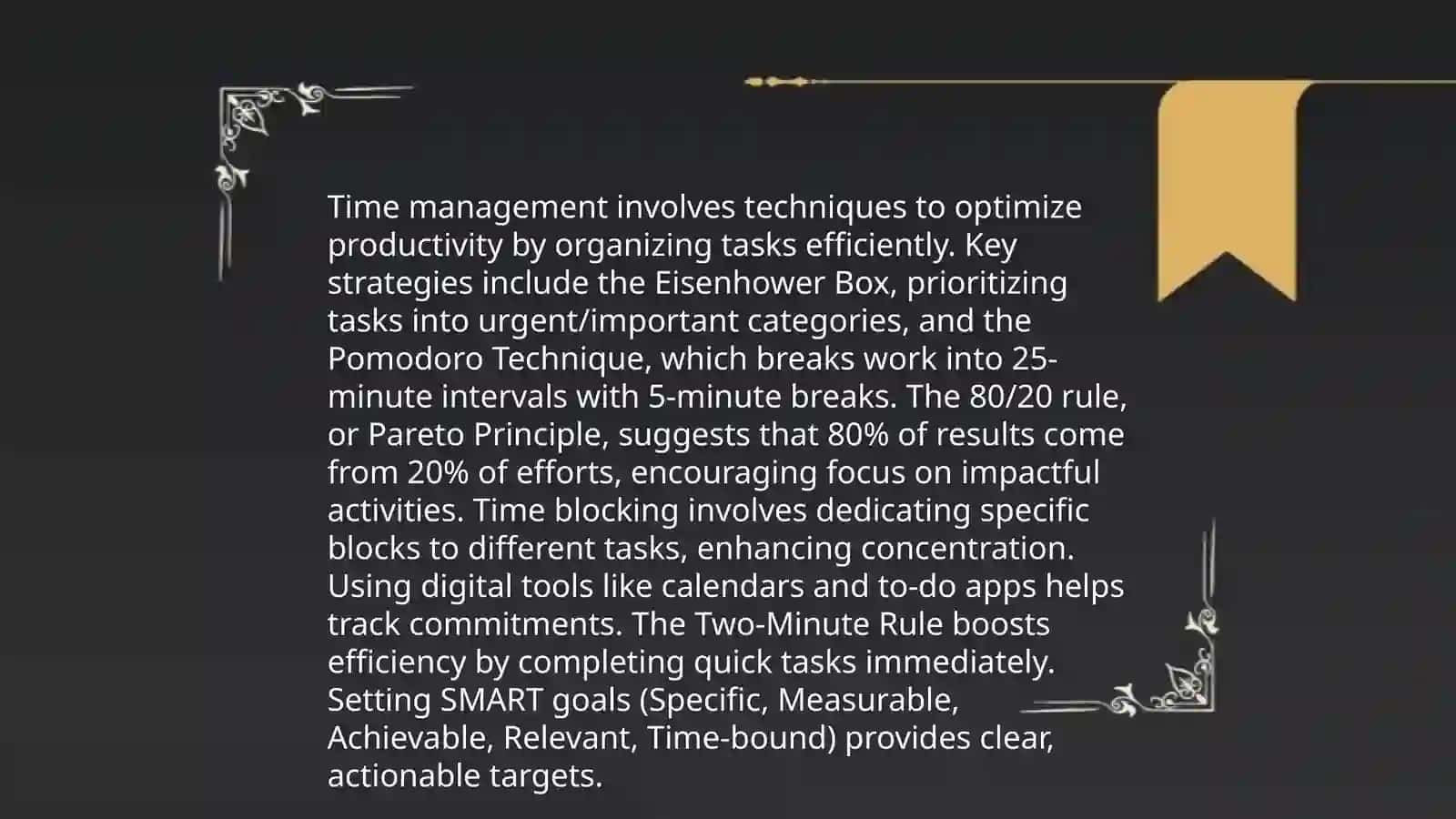 Work organization and responsibility 3