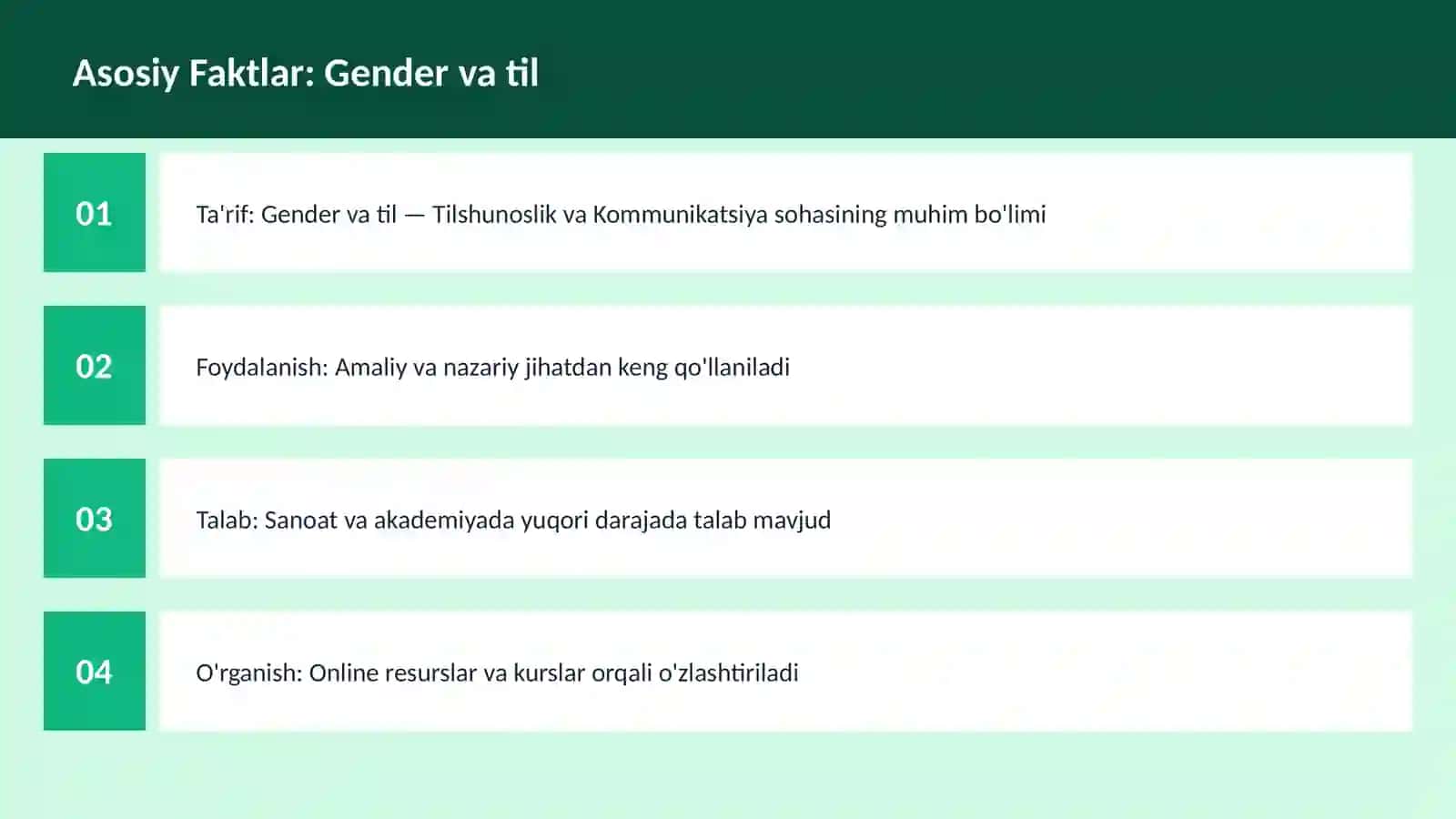 Gender va til 3