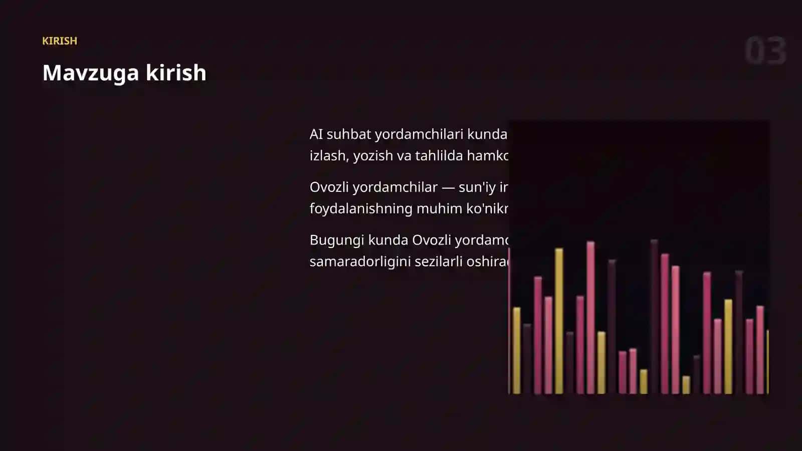 AI SUHBAT YORDAMCHILARI 3