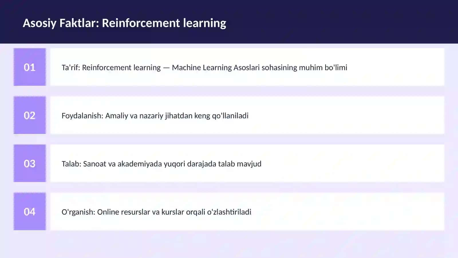 AI | MACHINE LEARNING ASOSLARI 3