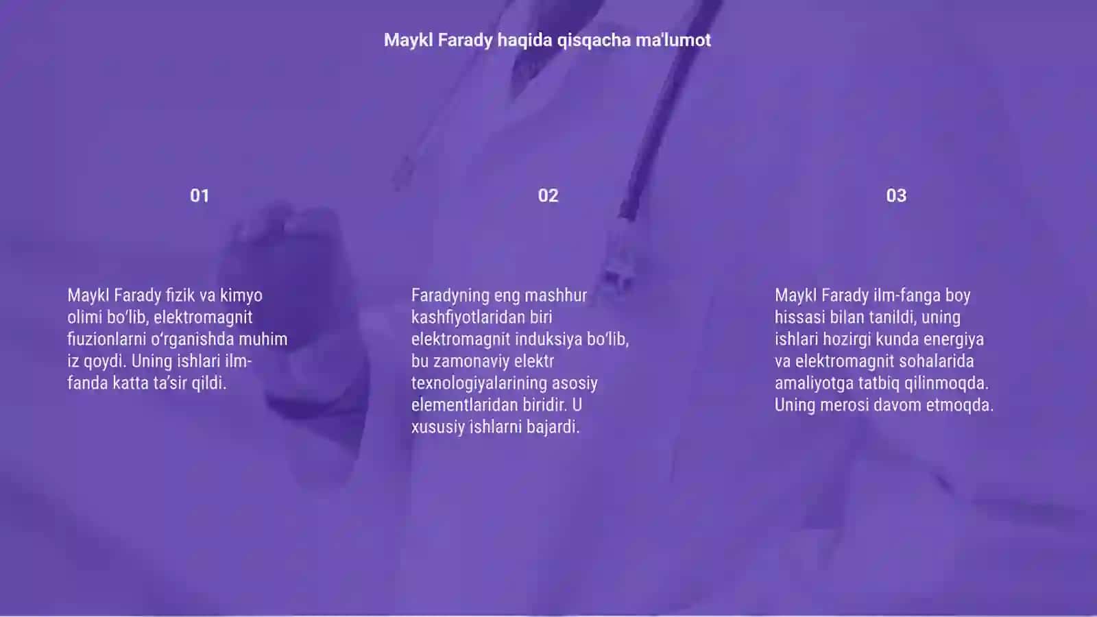 Maykl Farady 3
