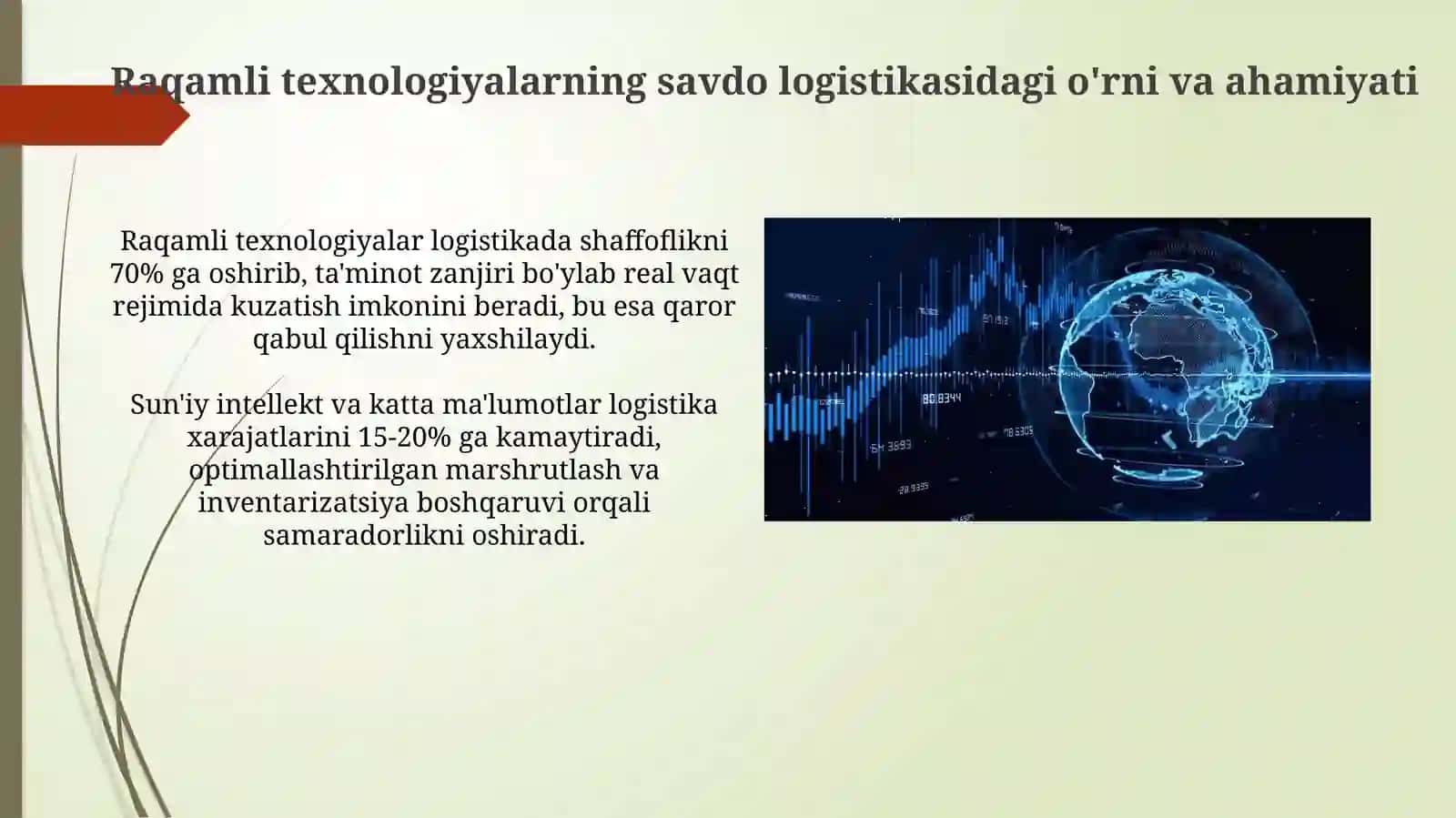Savdo logistikasida raqamli texnologiyalar va ularning amaliy ahamiyati 3