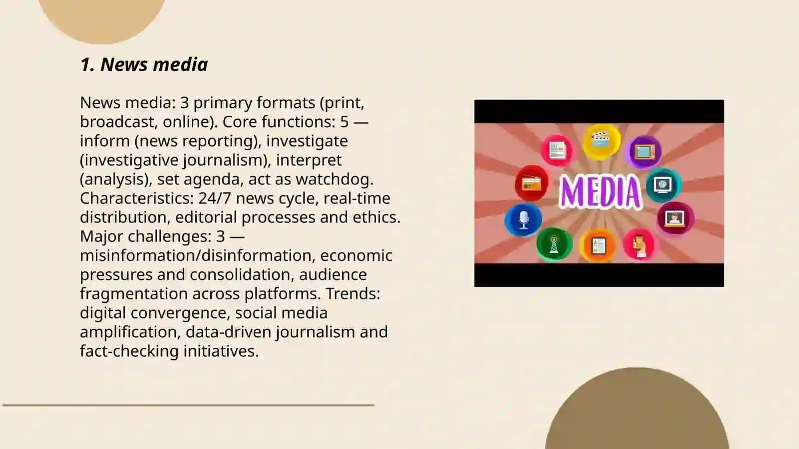 The media 3