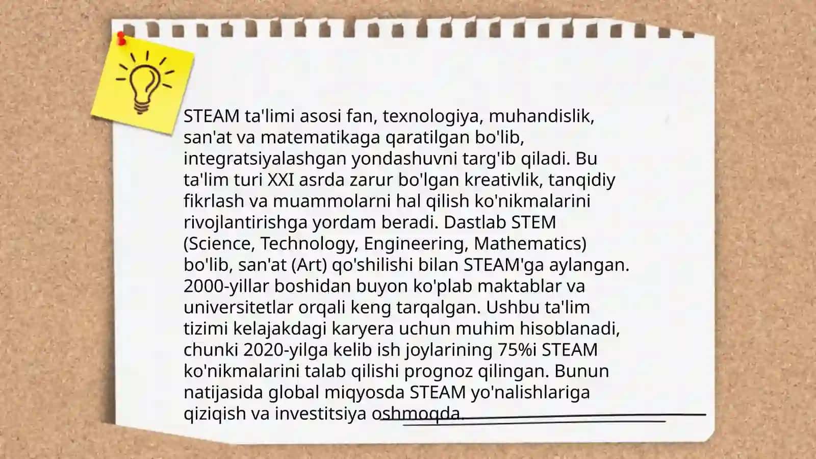 STEAM ta'limi 3