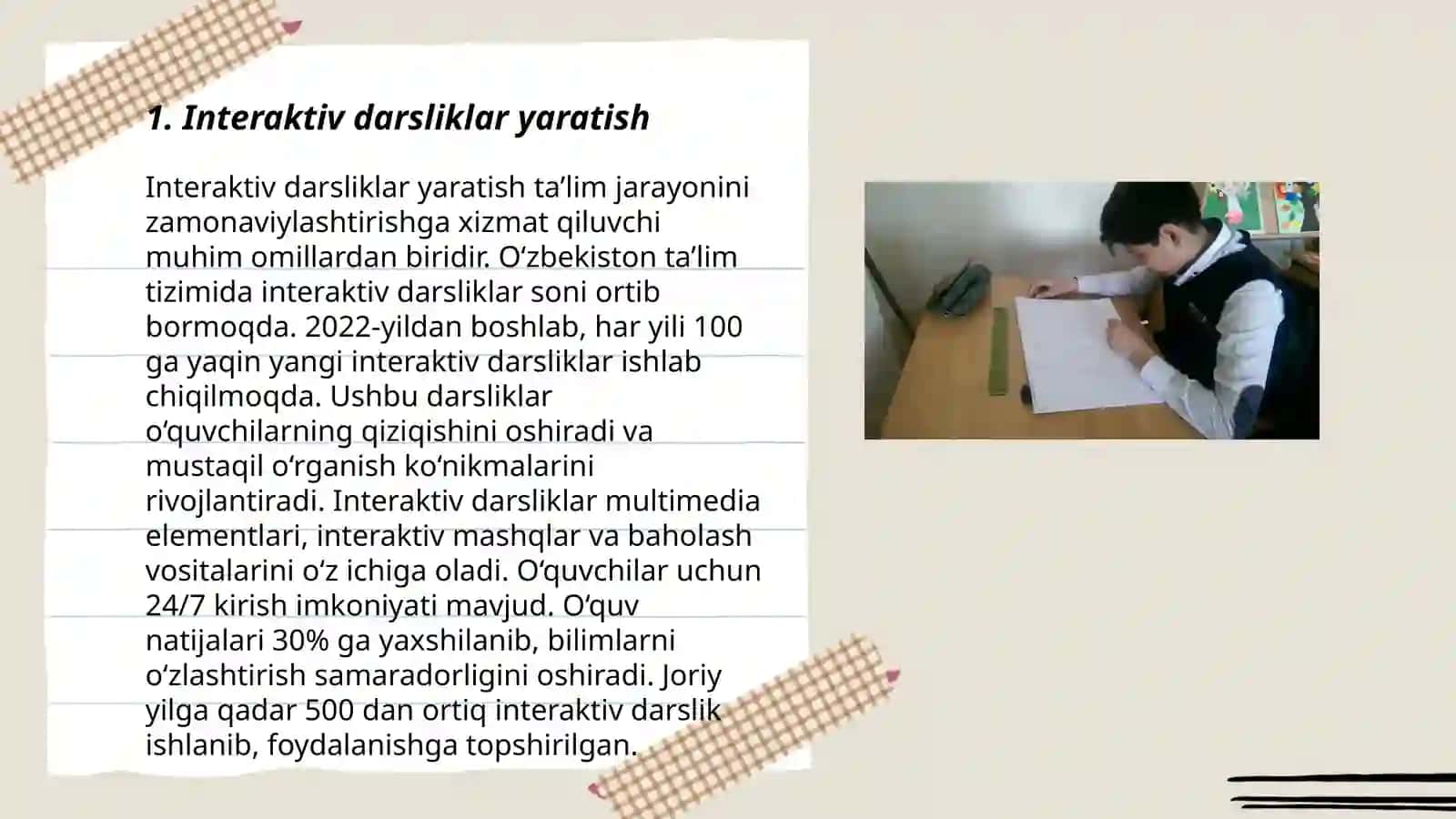 Interaktiv darsliklar yaratish 3