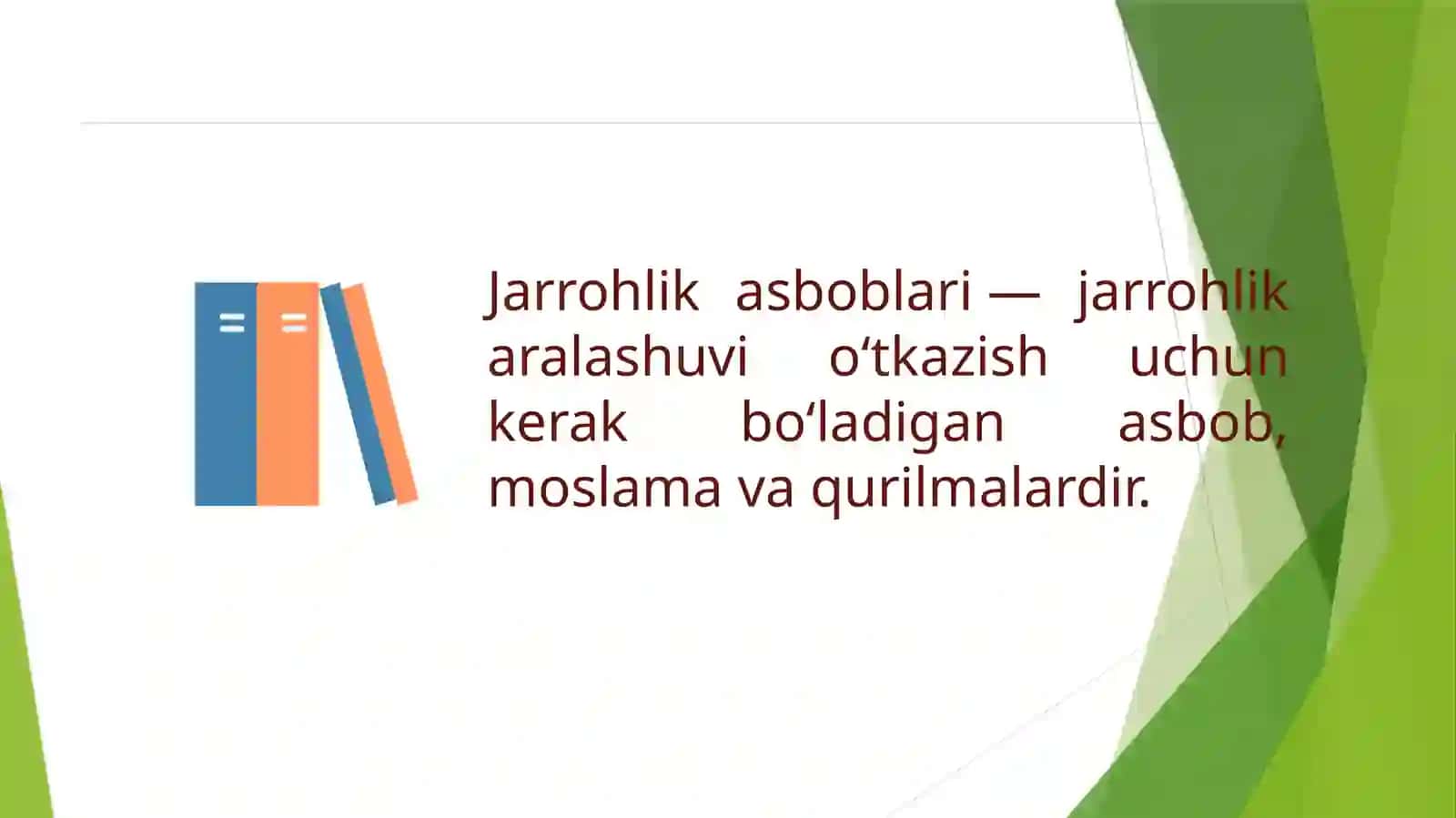 Jarrohlik asboblarining funksional guruhlari 3