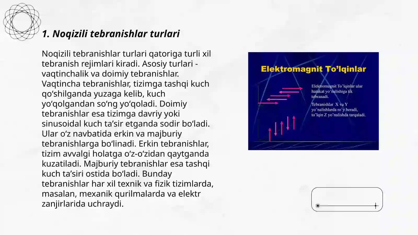 Noqizili tebranishlar 3