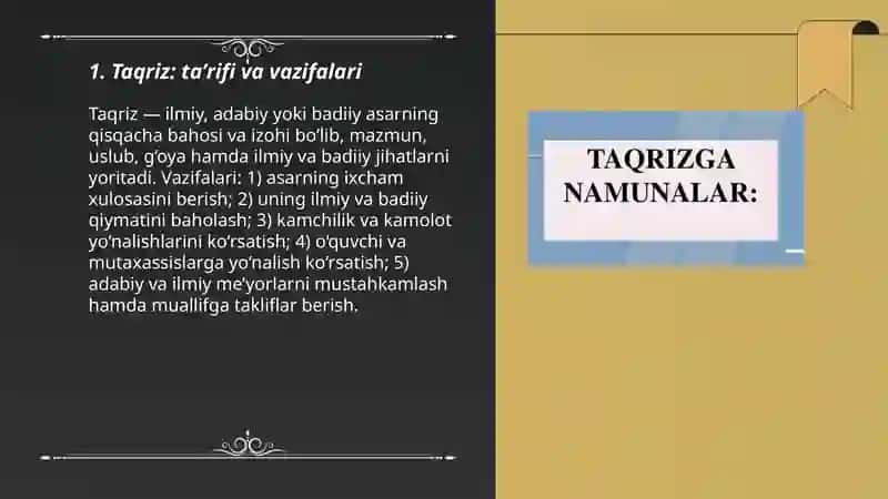 Taqriz 3