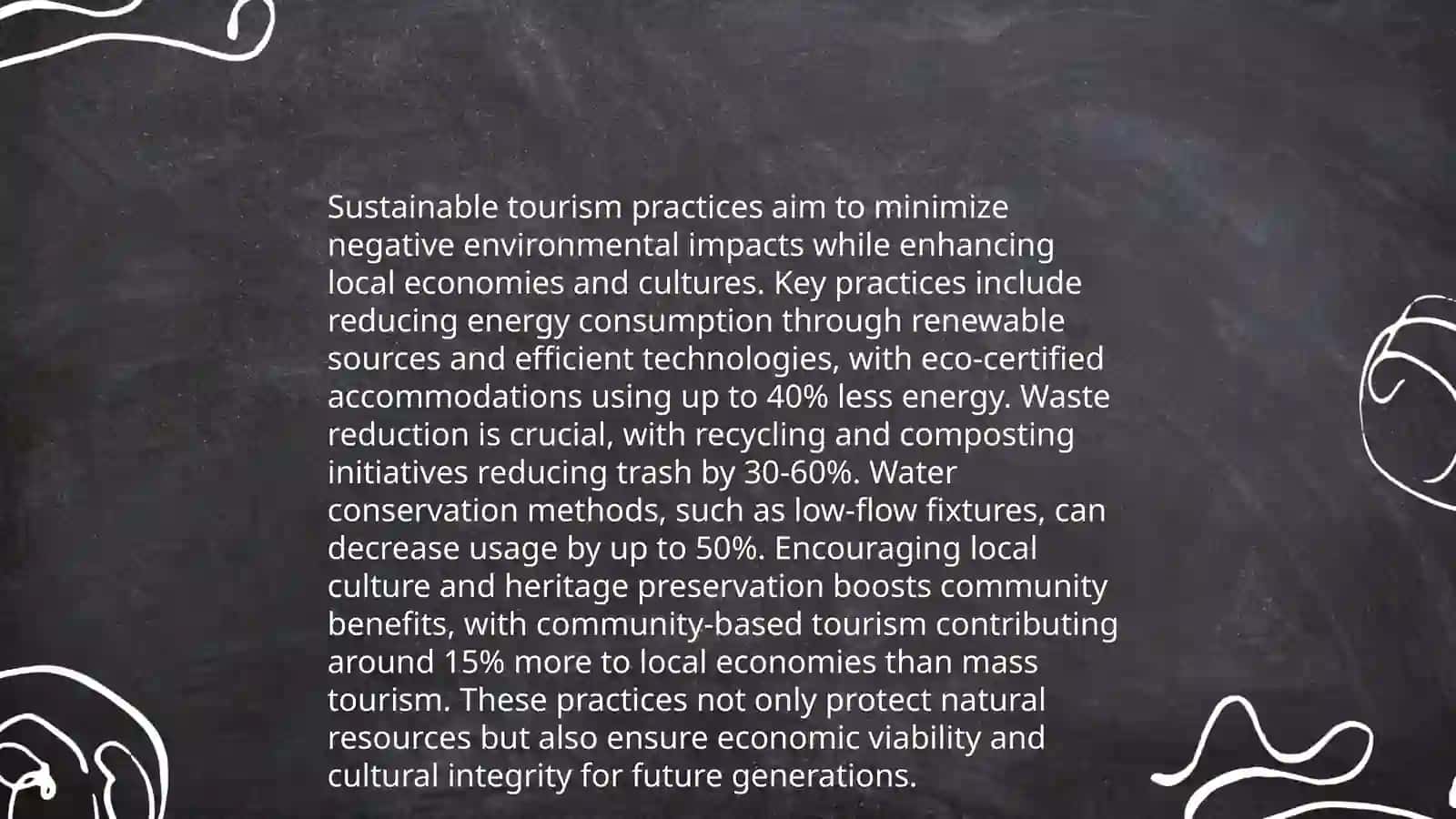 Tourism Practices for Sustainable Development 3