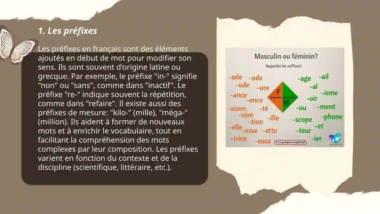 La formation des mots 3