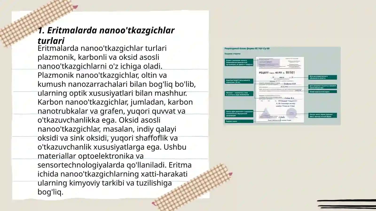 Eritmalarda nanoo'tkazgichlar haqida ma'lumot 3