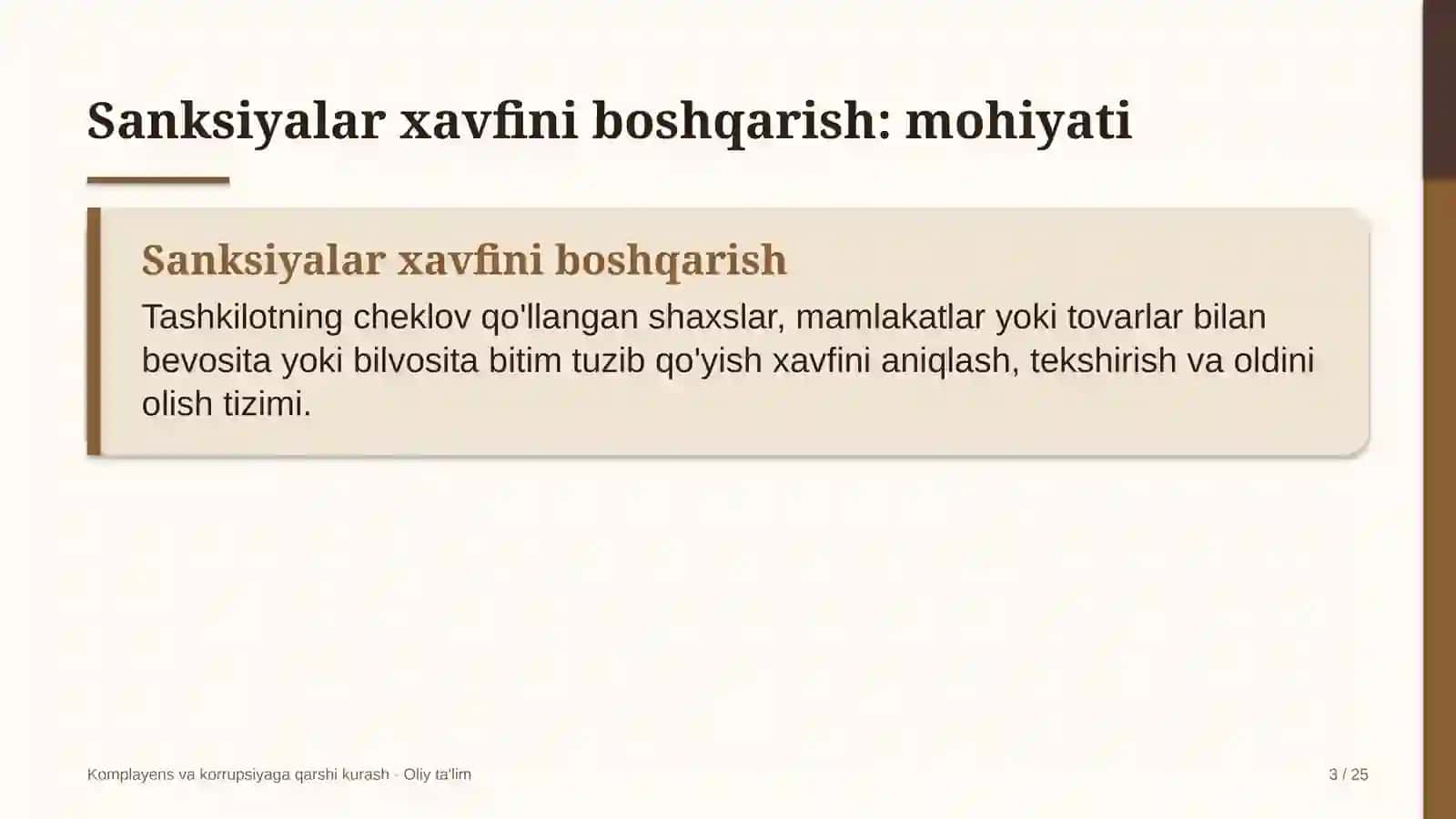 Lalmikor dehqonchilikda sanksiyalar xavfini boshqarish 3
