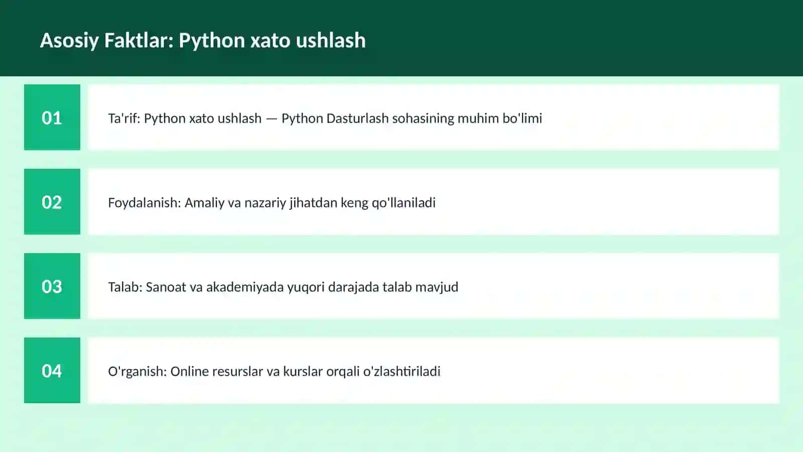 PYTHON DASTURLASH 3
