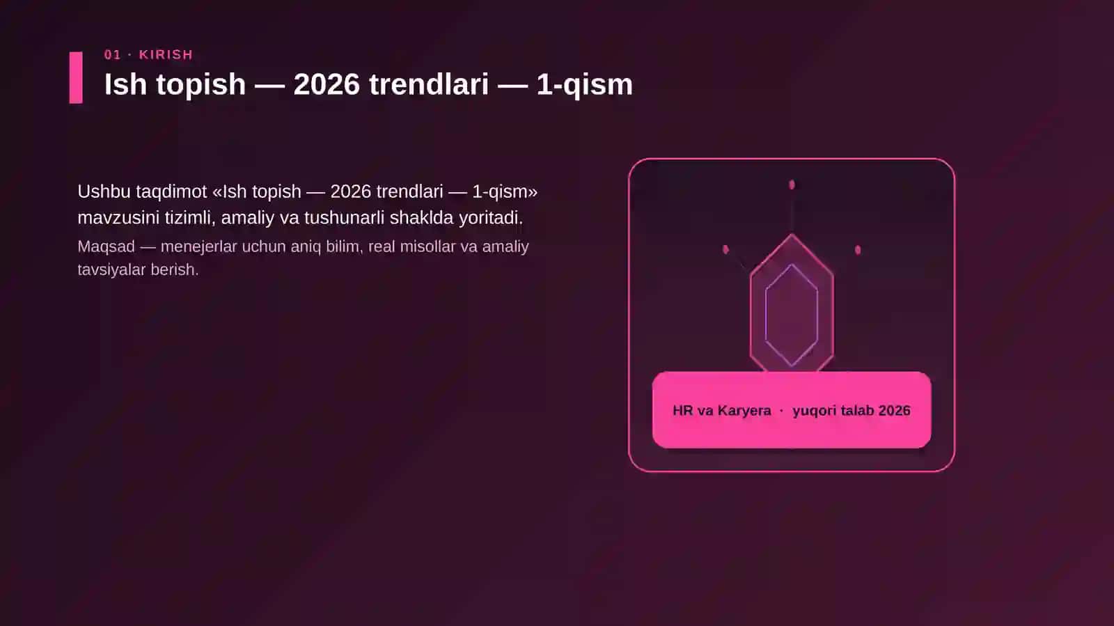 Ish topish — 2026 trendlari — 1-qism 3