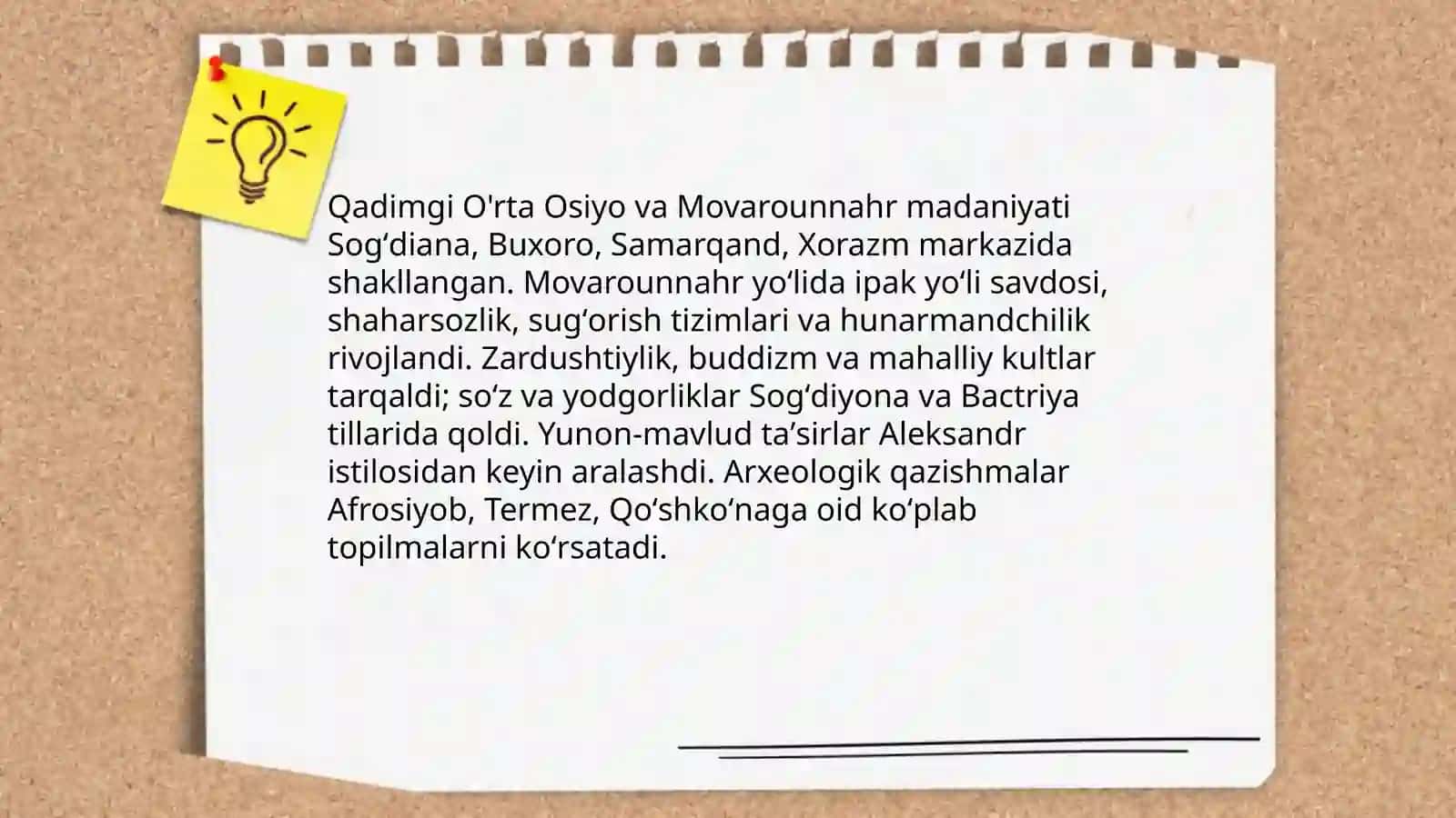 o'zbekiston tarixi fanidan taqdimot qilib ber 3