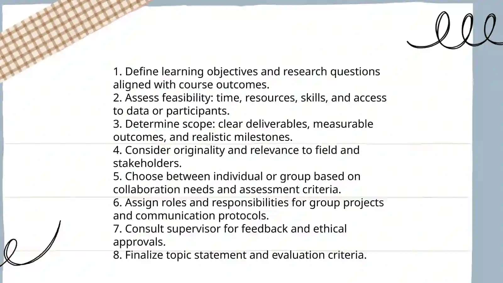 Individual and Group Academic Projects 3