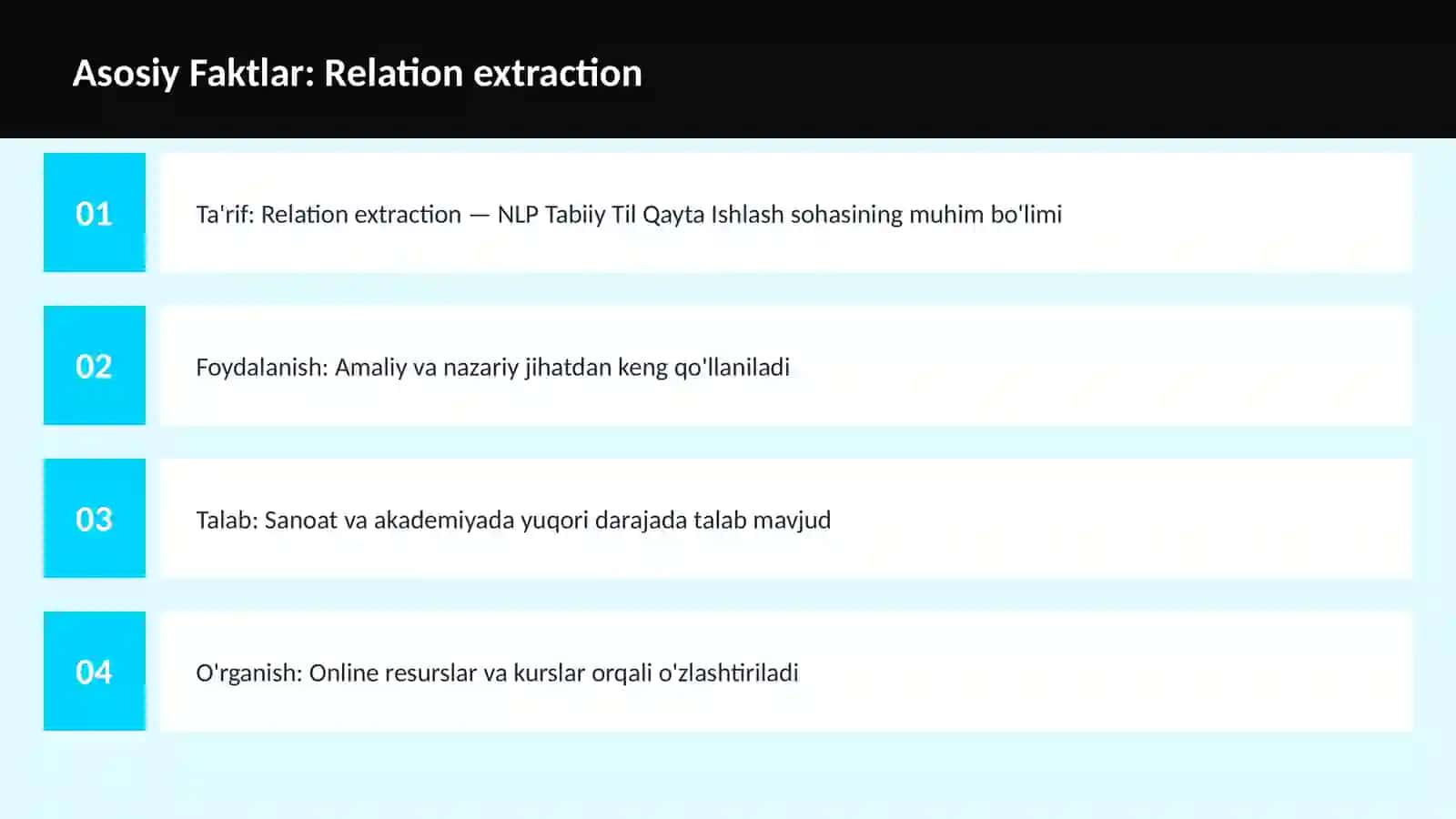 AI | NLP TABIIY TIL QAYTA ISHLASH 3